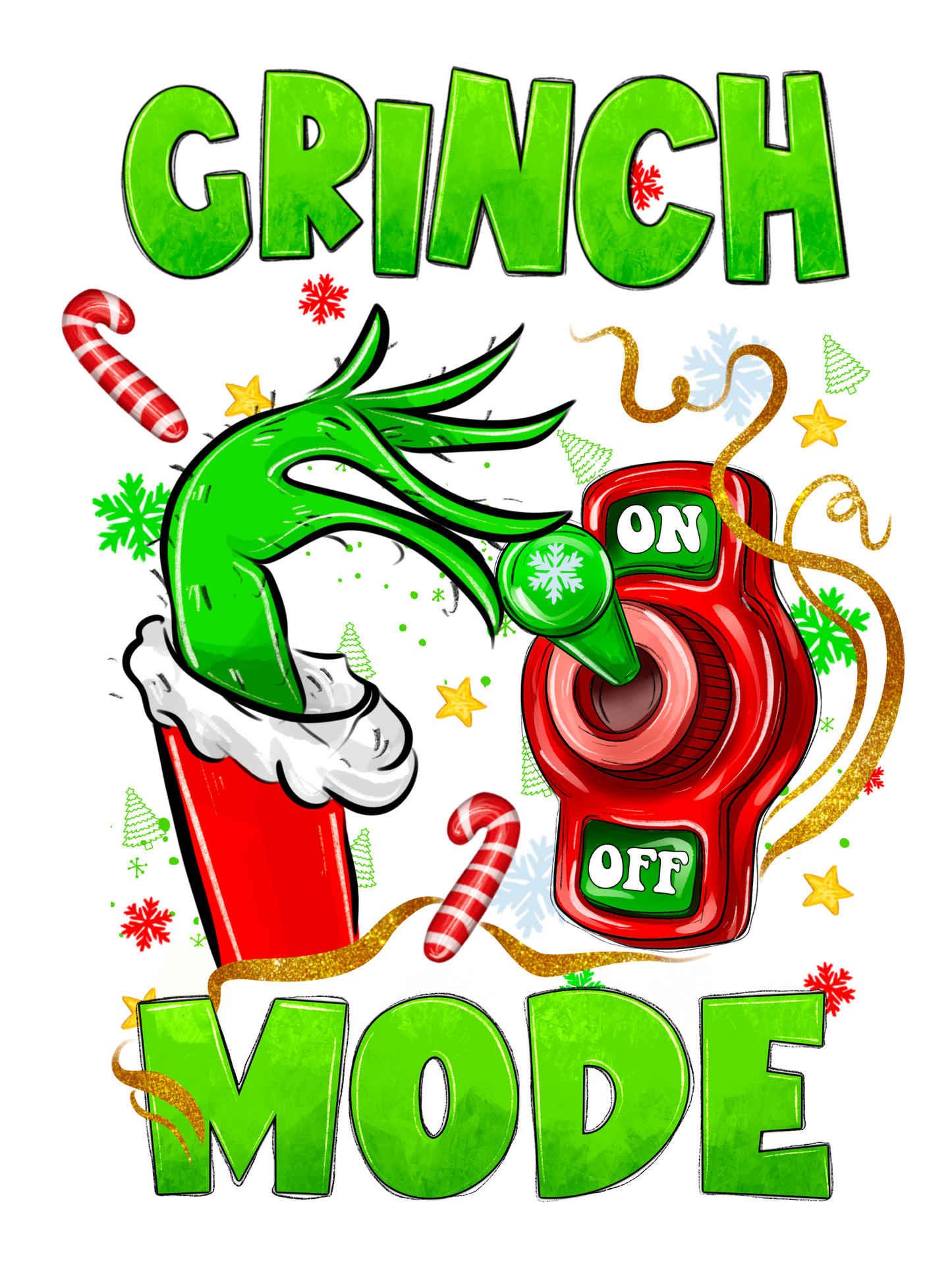 Grinch Mode T-Shirt