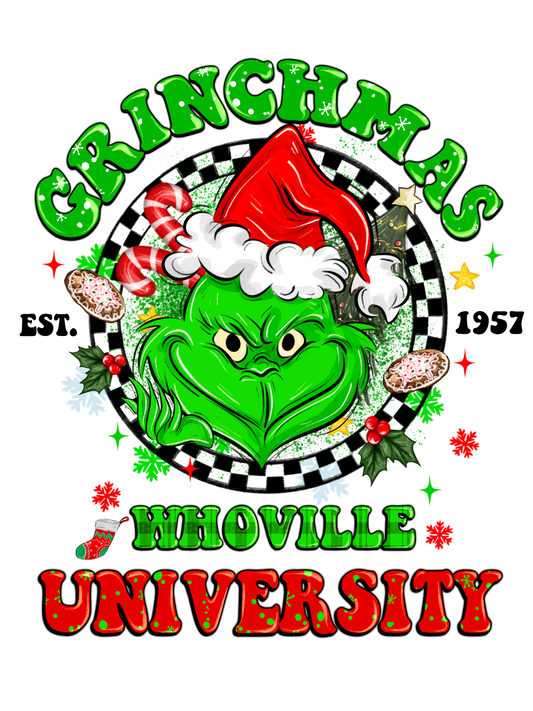 Grinch University T-Shirt