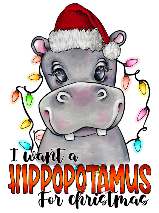 I want a Hippopotamus for Christmas